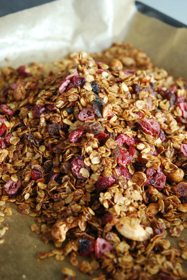 bocal de granola